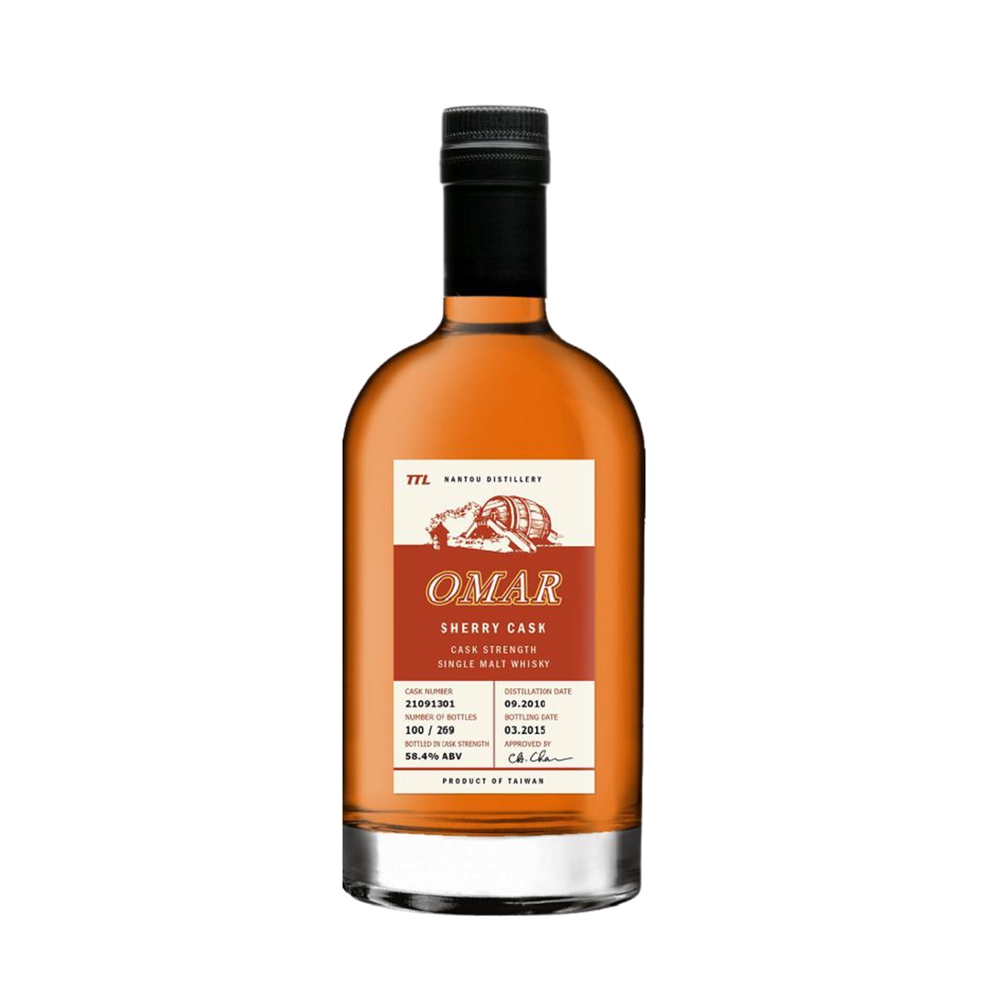Omar Cask Strength Whisky (Sherry Cask)
