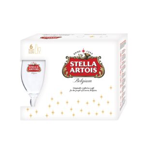 Stella Artois Gift Box 6 bottles x 330ml