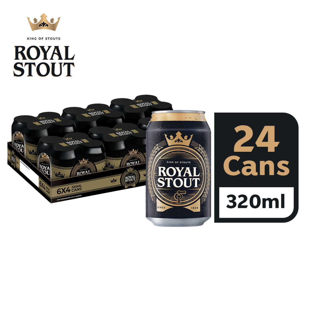 Royal Stout 24 cans x 320ml