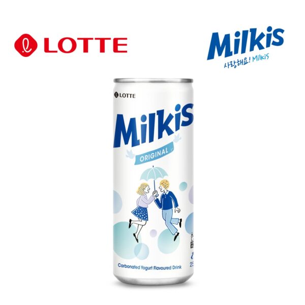 Lotte Milkis (250ml x 30 cans/1 Carton) - Image 2