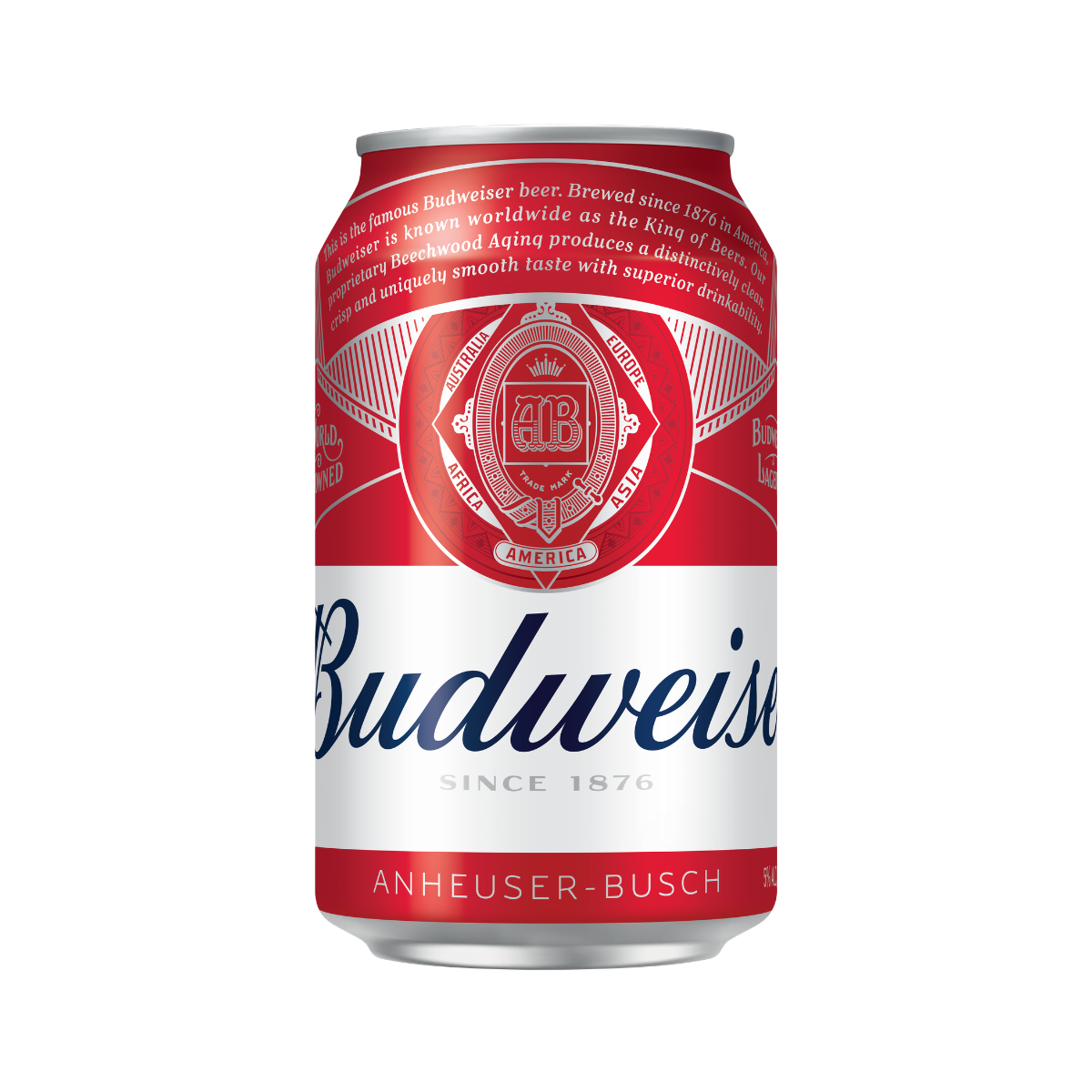 Budweiser Can 24 cans x 330ml - Image 2