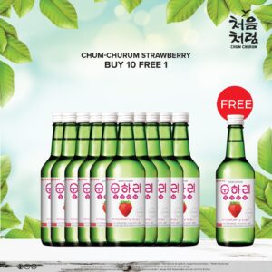 Chum-Churum Strawberry Buy 10 FREE 1