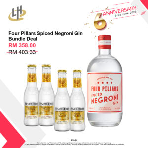 Four Pillars Spiced Negroni Gin Bundle Deal