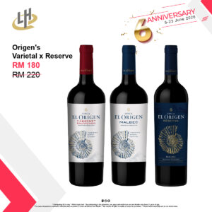 Origen's Varietal x Reserve