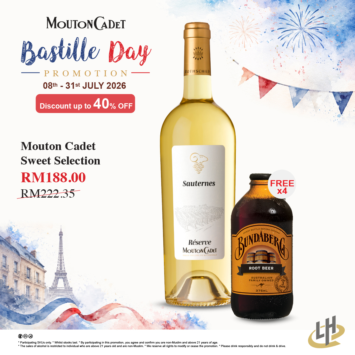 Mouton Cadet Sweet Selection