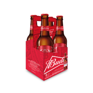 Budweiser Bottle 4 bottles x 330ml