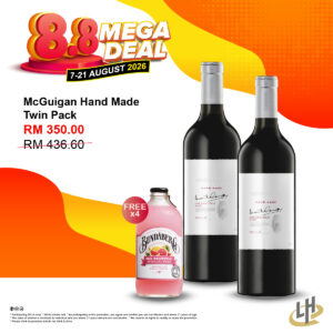 McGuigan Hand Made Twin Pack (with Free Bundaberg)