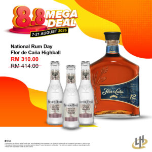 National Rum Day Flor de Caña Highball